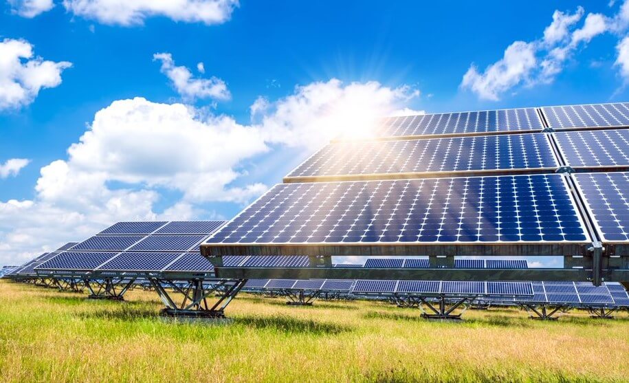 Gesetzte Markierung solar project